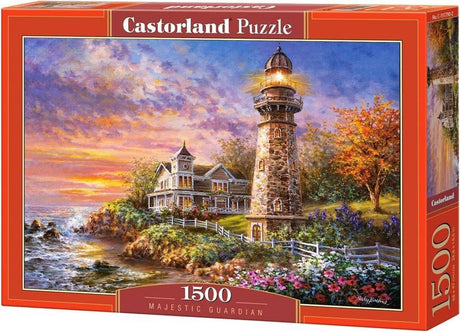 Majestatyczny strażnik Castorland – puzzle – 1500 elementów – satynowe wykończenie – idealne dopasowanie – europejska jakość