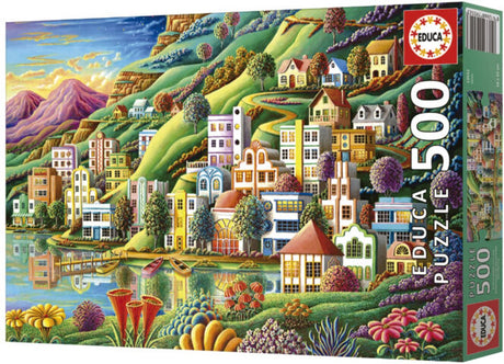 Educa - puzzle - 500 elementów - ukryty port