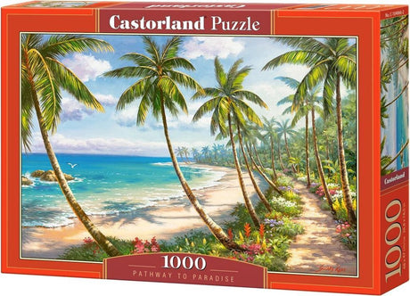 Castorland droga do raju – puzzle – 1000 elementów – satynowe wykończenie – idealne dopasowanie – europejska jakość