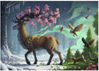 Puzzle Ravensburger Jeleń Wiosna 1000szt.