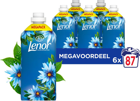 Płyn do zmiękczania tkanin Lenor morska bryza – 6 x 87 prań