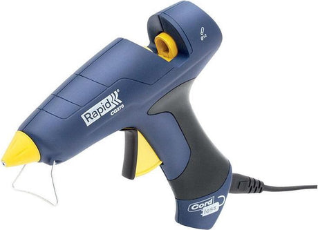 Rapid cg270 - bezprzewodowy pistolet do klejenia - 12mm - z walizką - w zestawie. 10 wkładów z klejem