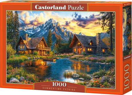 Letni wieczór Castorland – puzzle – 1000 elementów – satynowe wykończenie – idealne dopasowanie – europejska jakość