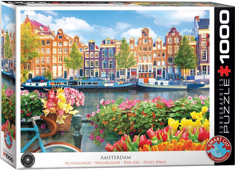 Eurographics - Amsterdam, Holandia - 1000 elementów 68×48cm (szer.×wys.) - układanka z fotografią HDR