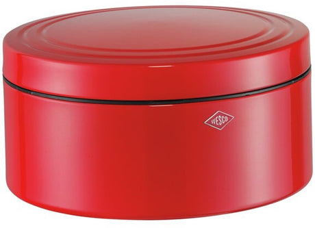Pudełko na ciasto z pokrywką Wesco Classic Line | 4 litry | metal - czerwony | pudełko na ciasteczka