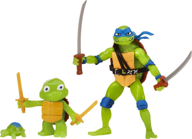 Wojownicze żółwie ninja – 3-pak Leonardo Evolution
