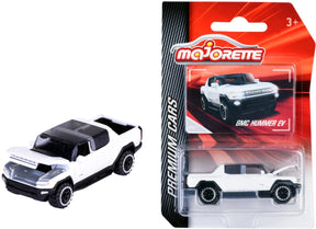 Majorette gmc hummer ev, wit (premium cars)