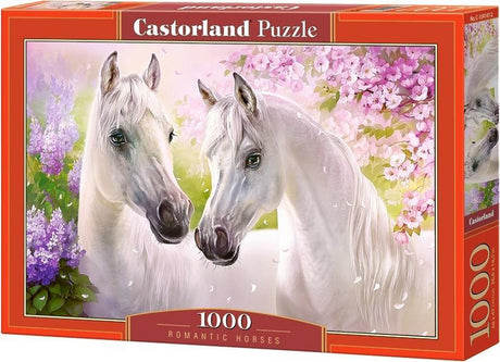 Romantyczne konie Castorland – puzzle – 1000 elementów – satynowe wykończenie – idealne dopasowanie – europejska jakość