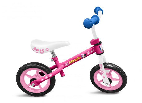 Balance Bike Mysz Myszy 10 -calowe dziewczyny różowe białe