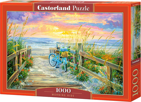 Poranna przejażdżka Castorland – puzzle – 1000 elementów – satynowe wykończenie – idealne dopasowanie – europejska jakość