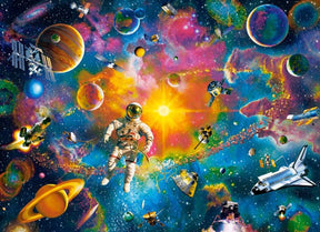 Puzzle Castorland – kosmiczna przygoda – 200 elementów dla dzieci.