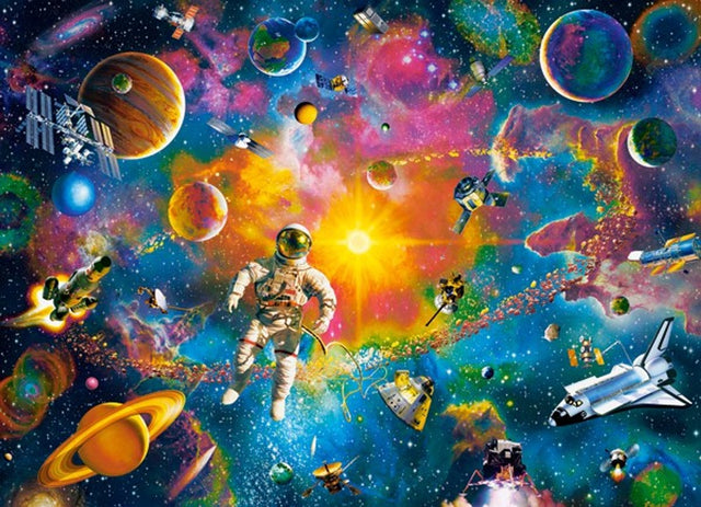Puzzle Castorland – kosmiczna przygoda – 200 elementów dla dzieci.