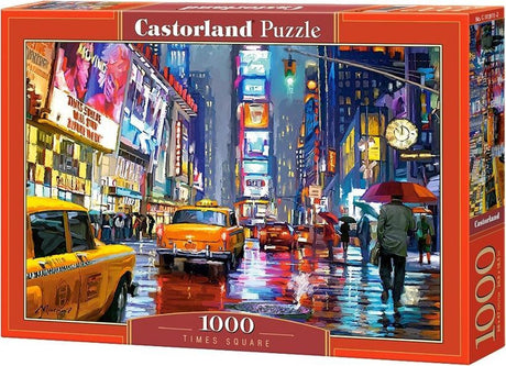 Castorland Times Square – puzzle – 1000 elementów – satynowe wykończenie – idealne dopasowanie – europejska jakość