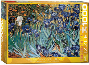 Eurographics - irysy - Vincent van Gogh - 1000 elementów 68×48cm (szer.×wys.) - puzzle artystyczne