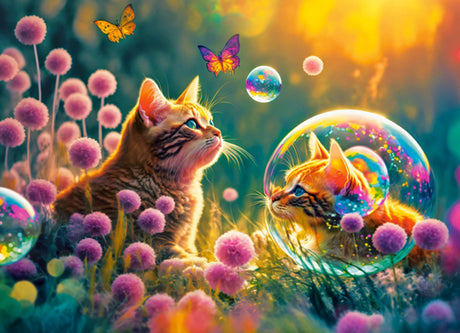 Puzzle Castorland magiczny poranek - 100 elementów - kolorowe zabawki.