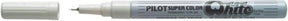Pilot cienkopis super sc-w ef biały | 12 sztuk