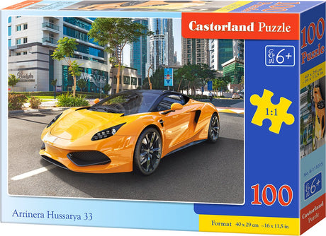 Castorland arrinera hussarya 33 – puzzle – 100 elementów – samochody – jakość premium