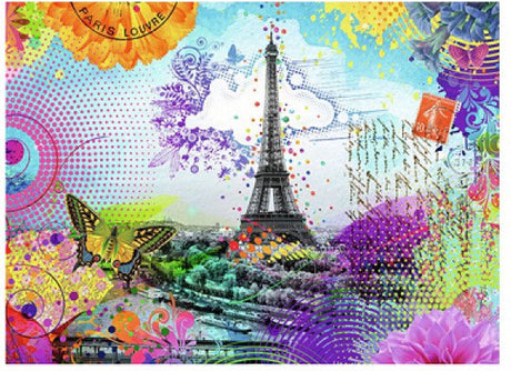 Puzzle Ravensburger Breif z Paryża 500 elementów