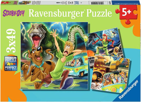 Puzzle Ravensburger Scooby Doo - układanka - 3x49 elementów