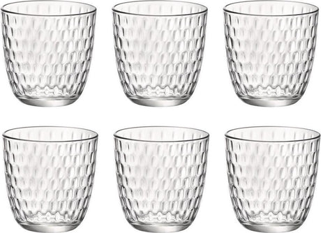 Zamek do szkła wodnego Bormioli rocco - przezroczysty - 290 ml - 6 sztuk