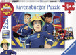 Puzzle Ravensburger Strażak Sam pomaga wydostać się z pożaru - 2x24 elementy - puzzle dla dzieci