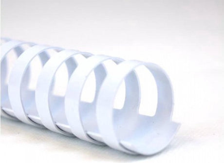 Oprawa grzebieniowa Gbc biała - a4 - 14 mm - 100 sztuk