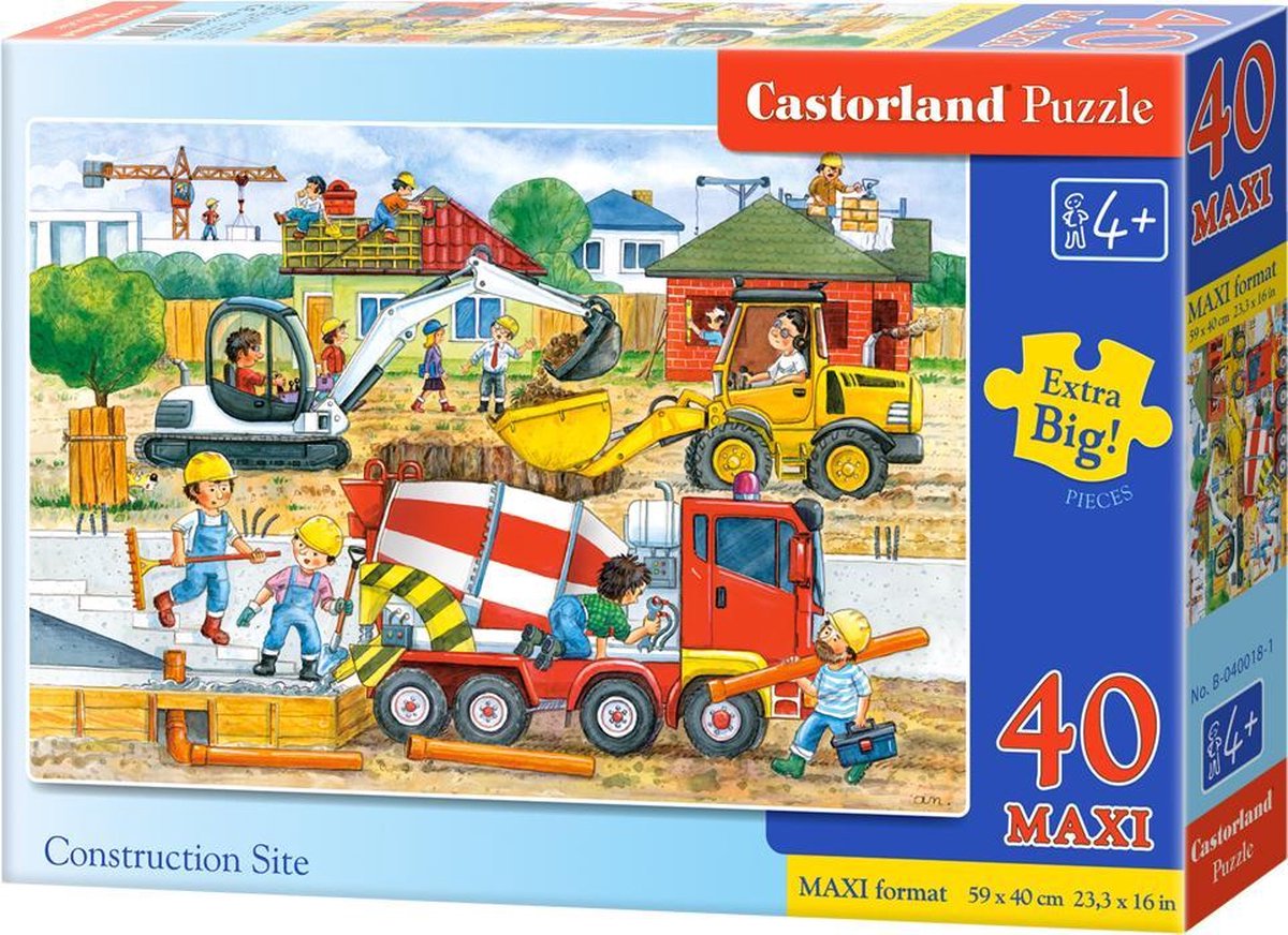 Plac budowy Castorland - 40 sztuk max