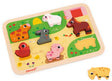 Janod - grube puzzle - na farmie