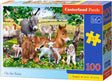 Castorland na farmie – puzzle – 100 elementów – farma – jakość premium