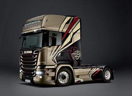 Zestaw do budowania modeli ciężarówek Italeri - 3930 Scania R730 Streamline - Team Chimera - Plastik - 1:24 - modelarstwo