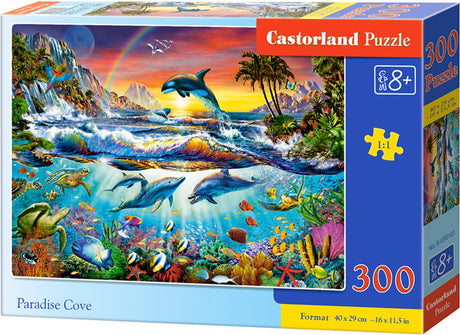 Rajska zatoka Castorland – puzzle – 300 elementów – morze – jakość premium