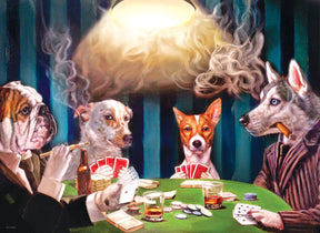 Eurographics Bluff - Lucia Heffernan puzzle 1000 elementów - psy