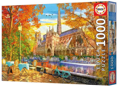 Educa - puzzle - 1000 elementów - otono notre dame - układanka