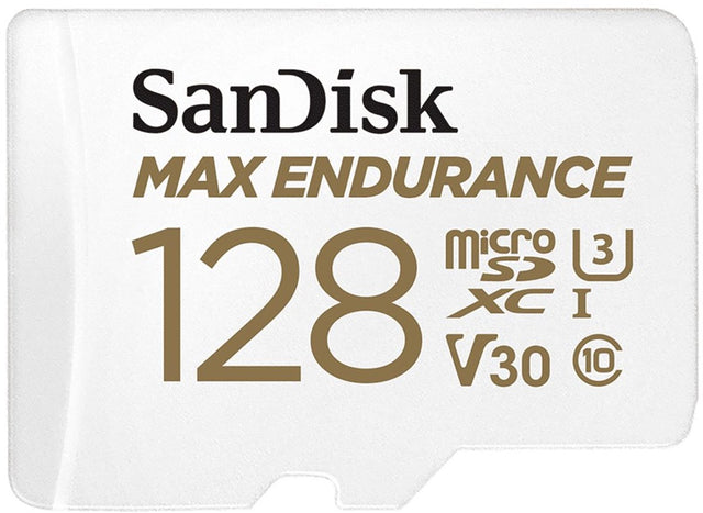 Sandisk microsdhc max endurance 128gb incl sd adapter