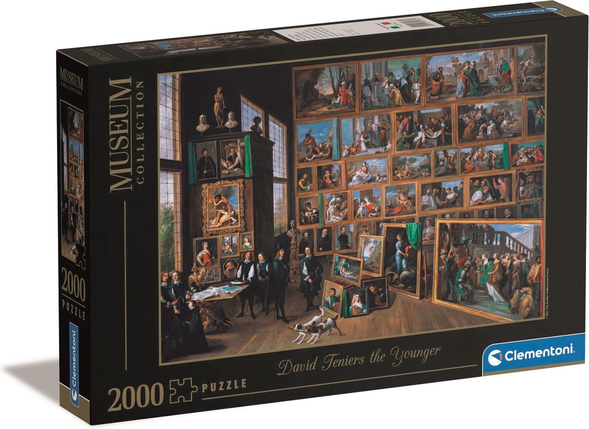 Clementoni - puzzle - 2000 elementów - teriery - puzzle dla dorosłych