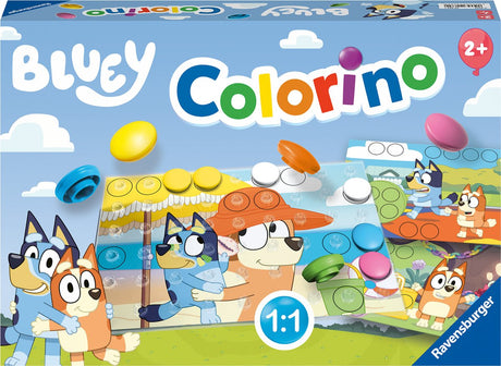 Ravensburger Bluey Colorino to dziecięca zabawa