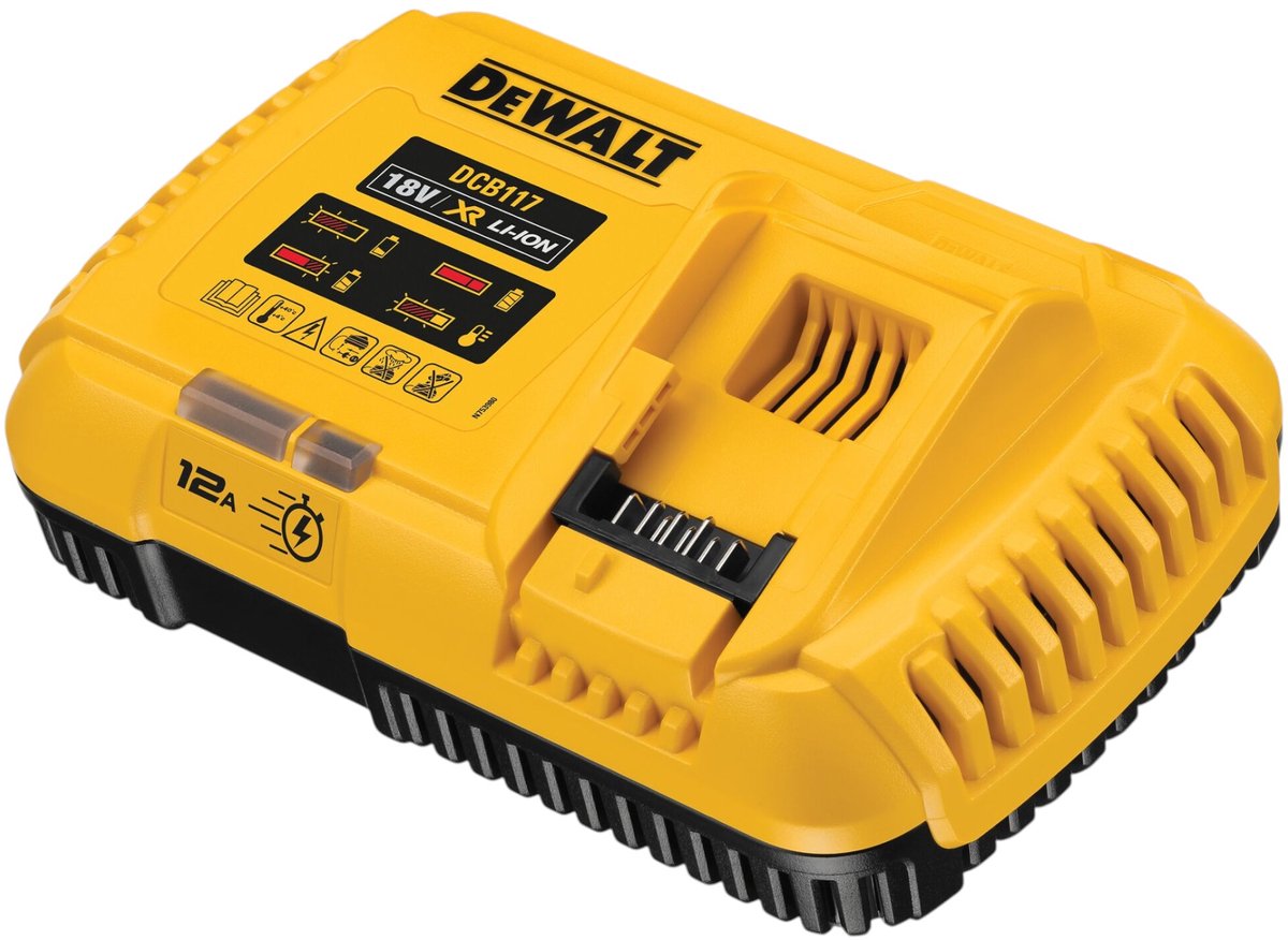 Seria Dewalt xr - ładowarka do akumulatorów - 18v 54v - 12a - szybka ładowarka