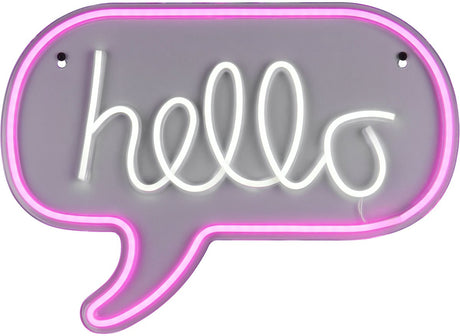 Rl live your light reality hello - kinkiet - przezroczysty przezroczysty - w komplecie. 1x SMD 5 W - wyłącznik sznurkowy - montaż naścienny - złącze USB-C