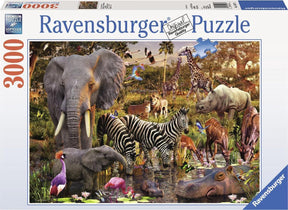 Puzzle Ravensburger Afrykański świat zwierząt - układanka - 3000 elementów