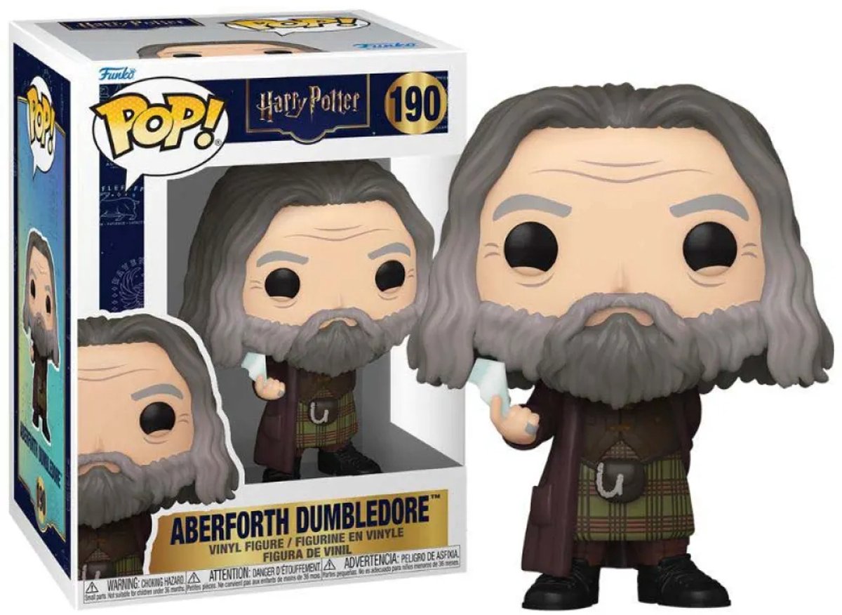 Funko Harry Potter Aberforth Dumbledore winylowa figura 190 unisex pop! - neutralny - standardowy