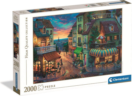 Clementoni - puzzle - 2000 elementów - wędrówka po Paryżu - puzzle dla dorosłych - kolekcja wysokiej jakości