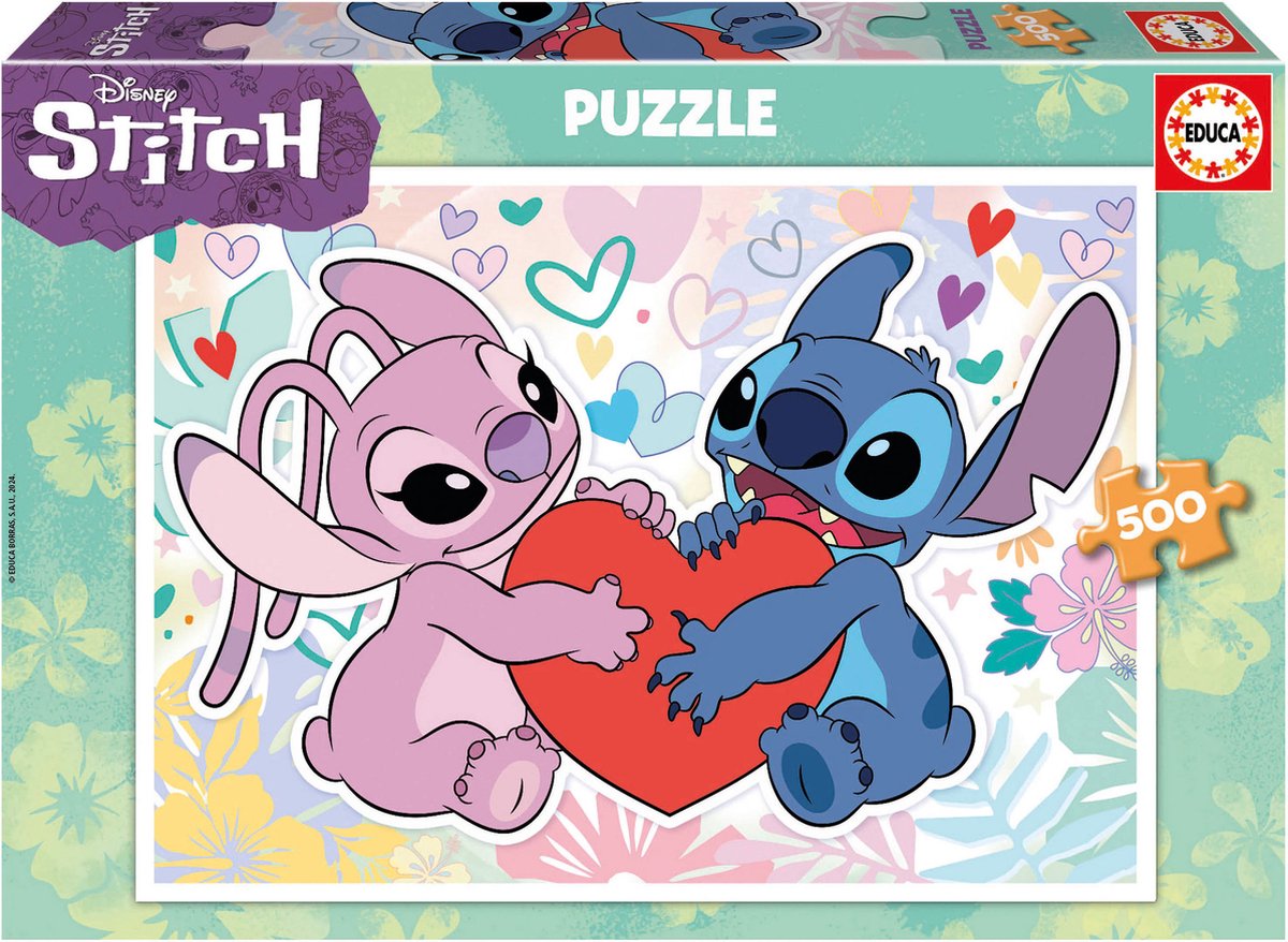 Educa - puzzle - 500 elementów - ścieg Disney - układanka