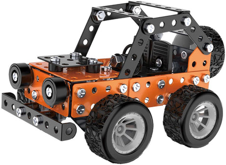 Lobbes Toys BV metalowy zestaw konstrukcyjny do wózka terenowego, 164 elementy.