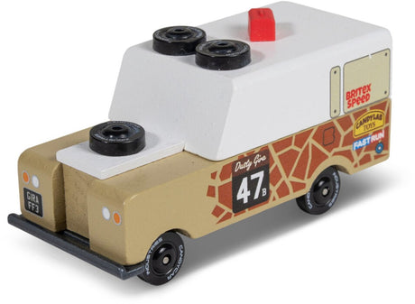 Zabawki Candylab Candycar Toons - drifter safari gira - drewniany pojazd - 3+