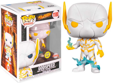 Funko pop – DC Comics the Flash #1100 godspeed – świecące w ciemności, ekskluzywne wydanie specjalne