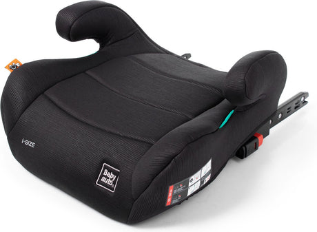 Samochód dziecięcy nauna - fotelik podwyższający z isofix - fotelik podwyższający - fotelik podwyższający - fotelik samochodowy - fotelik podwyższający od 7 do 12 lat - 22 do 36 kg - czarny
