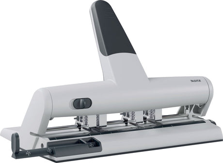 Dziurkacz 4-otworowy Leitz Akto 5114 srebrny antracyt