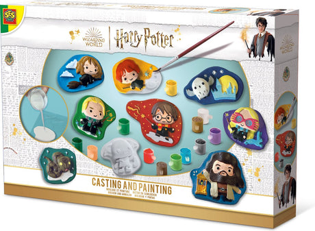 Ses Creative - Harry Potter - Odlew gipsowy - Zestaw do rękodzieła z farbą, gipsem i naklejkami