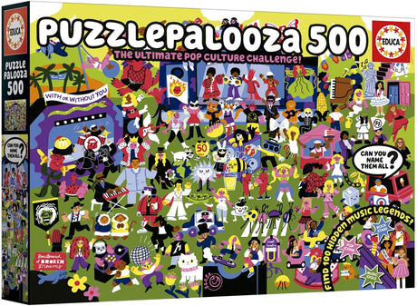 Educa - puzzle - 500 elementów - palooza - układanka