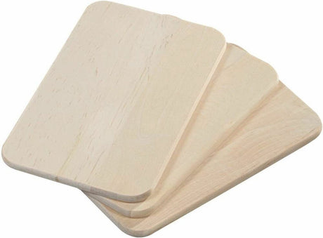 Zestaw desek do chleba i śniadaniowych Kesper - 3 sztuki - drewno brzozowe - 23 x 15 x 1 cm - kolor naturalny - bardzo wysoka jakość